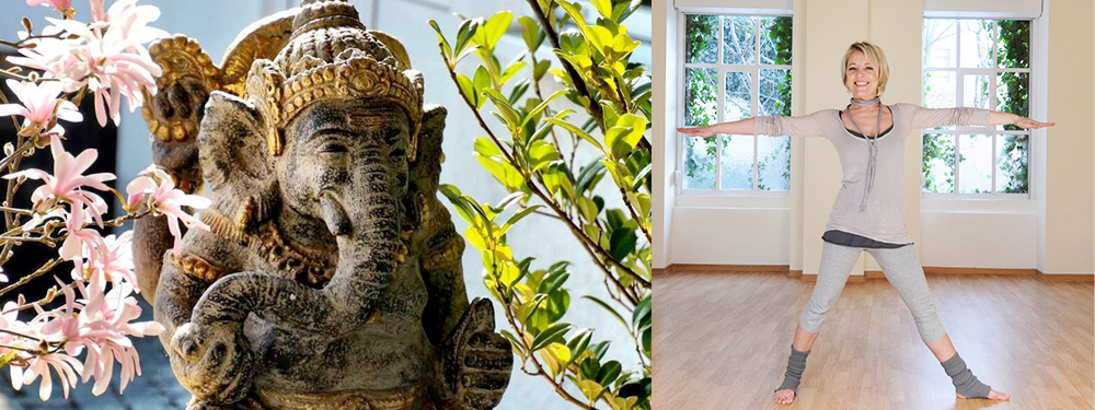 Ganesha mit Tanja